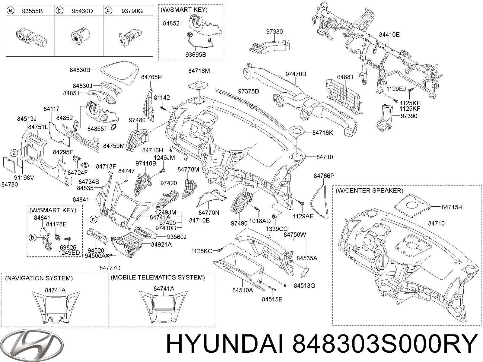 848303S000RY Hyundai/Kia 