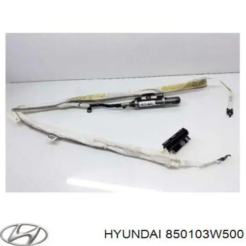 Купить 850103W500 Hyundai/Kia Шторка боковая, левая