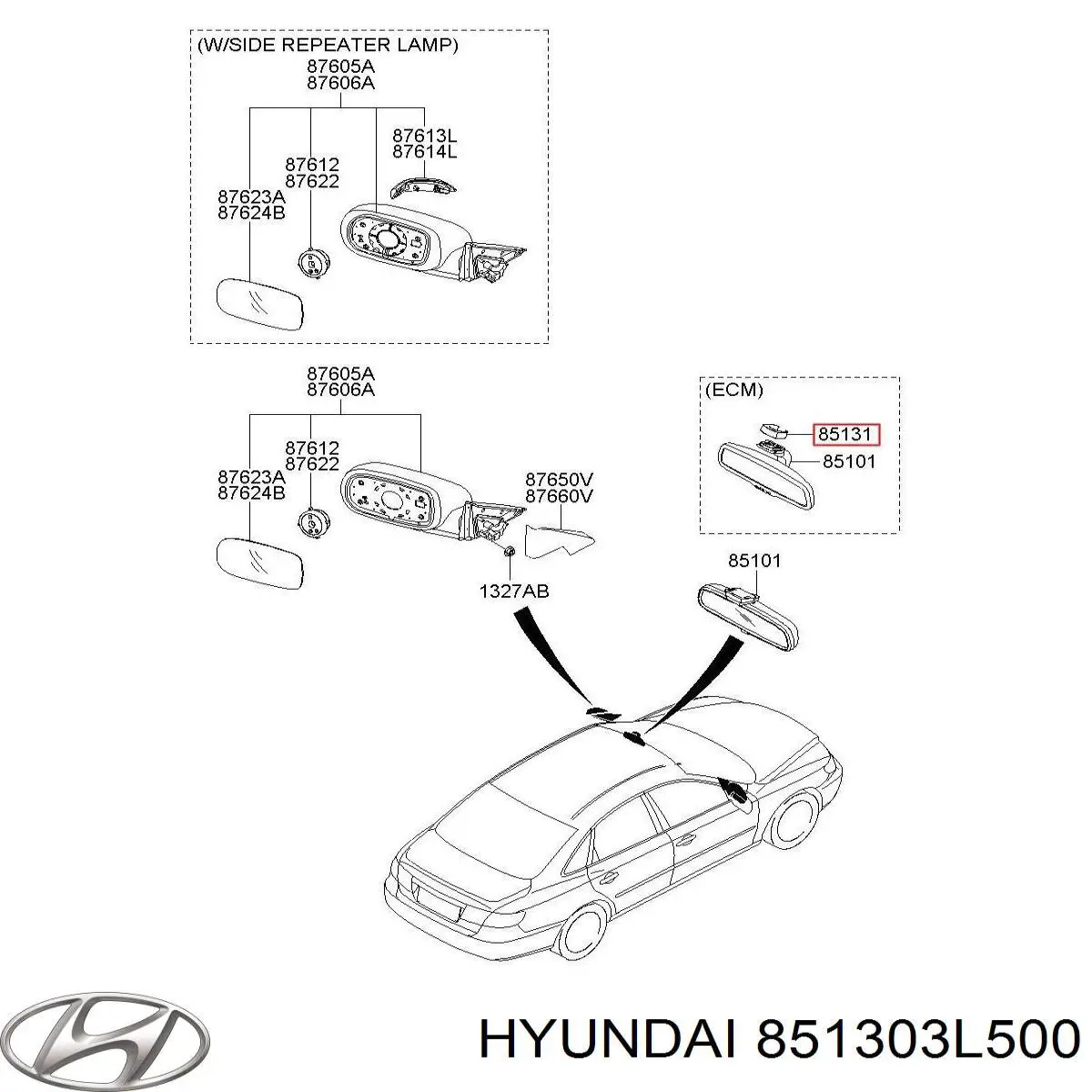  851303L500 Hyundai/Kia