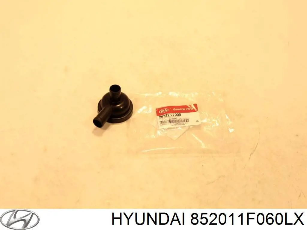 852011F060LX Hyundai/Kia pala contra o sol