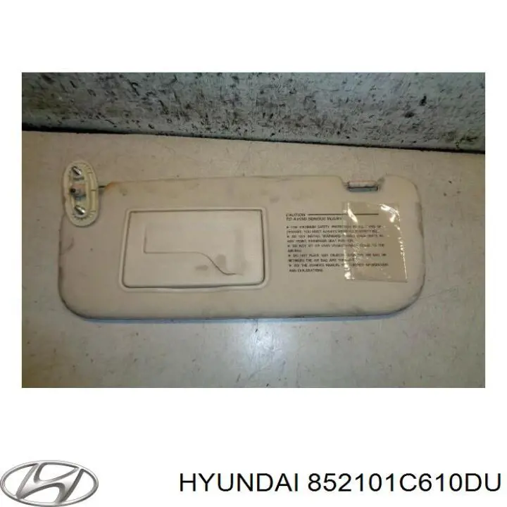 Козырек солнцезащитный 852101C610DU Hyundai/Kia