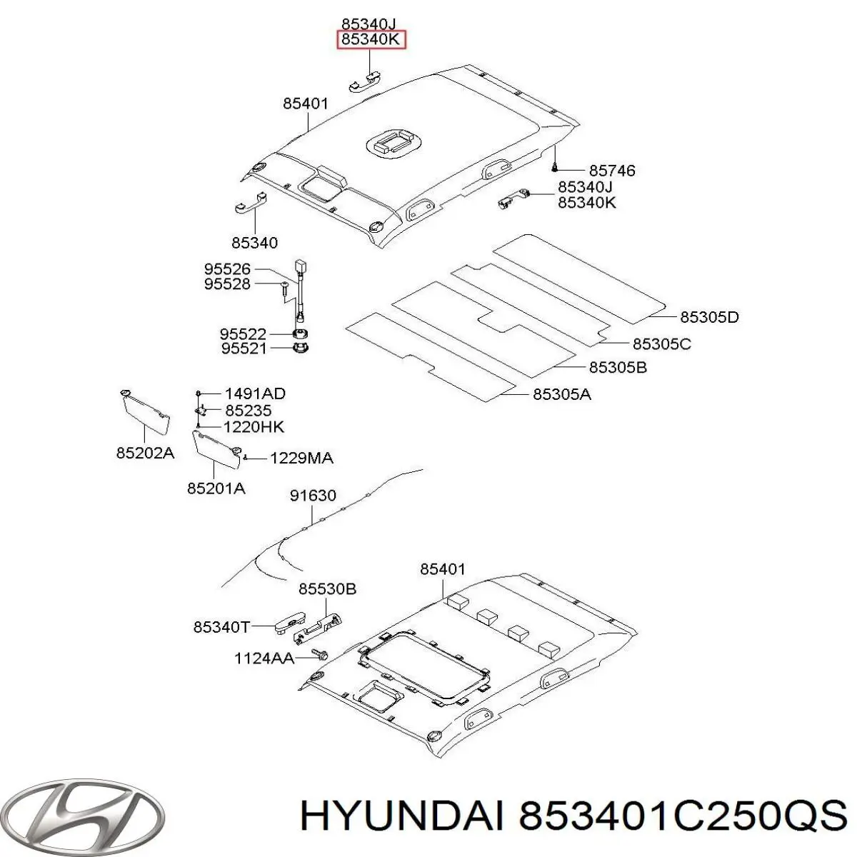 853401C250QS Hyundai/Kia 