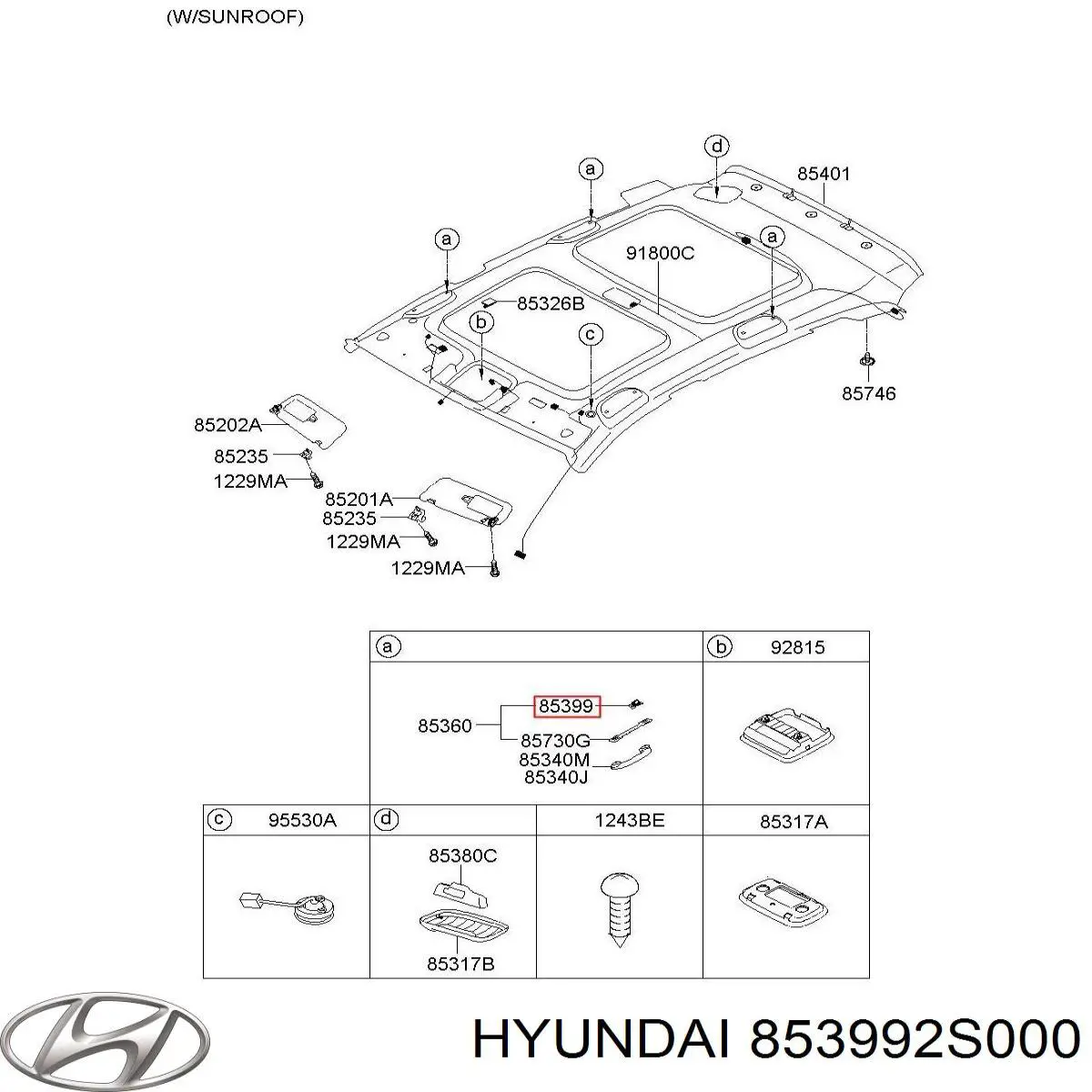 853992S000 Hyundai/Kia 