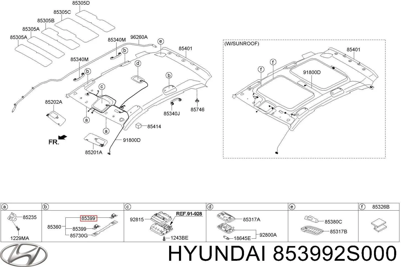  Hyundai/Kia 853992S000 цена, от 1.81 USD