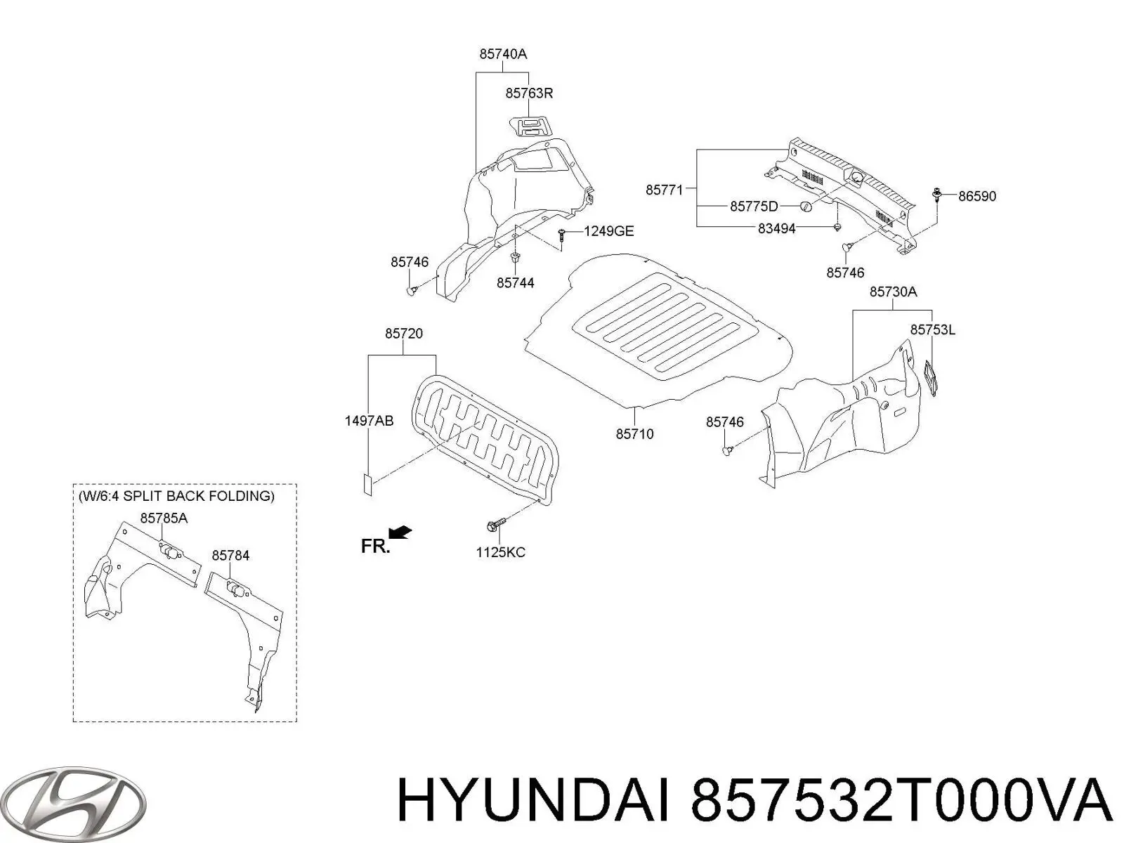  Hyundai/Kia 857532T000VA цена, от 6.33 USD