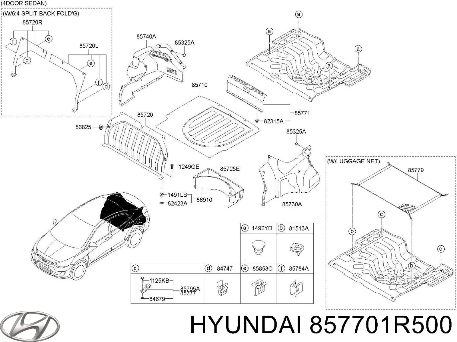 857701R500 Hyundai/Kia 