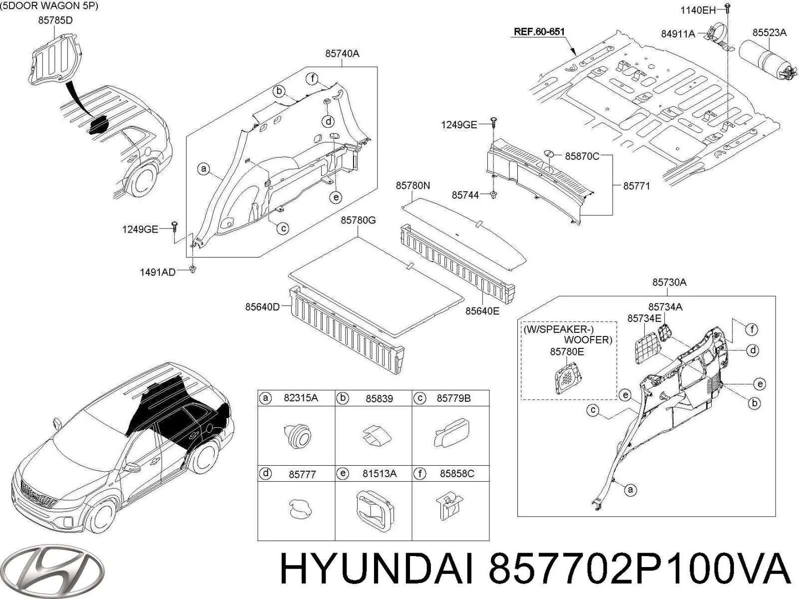 857702P100VA Hyundai/Kia 