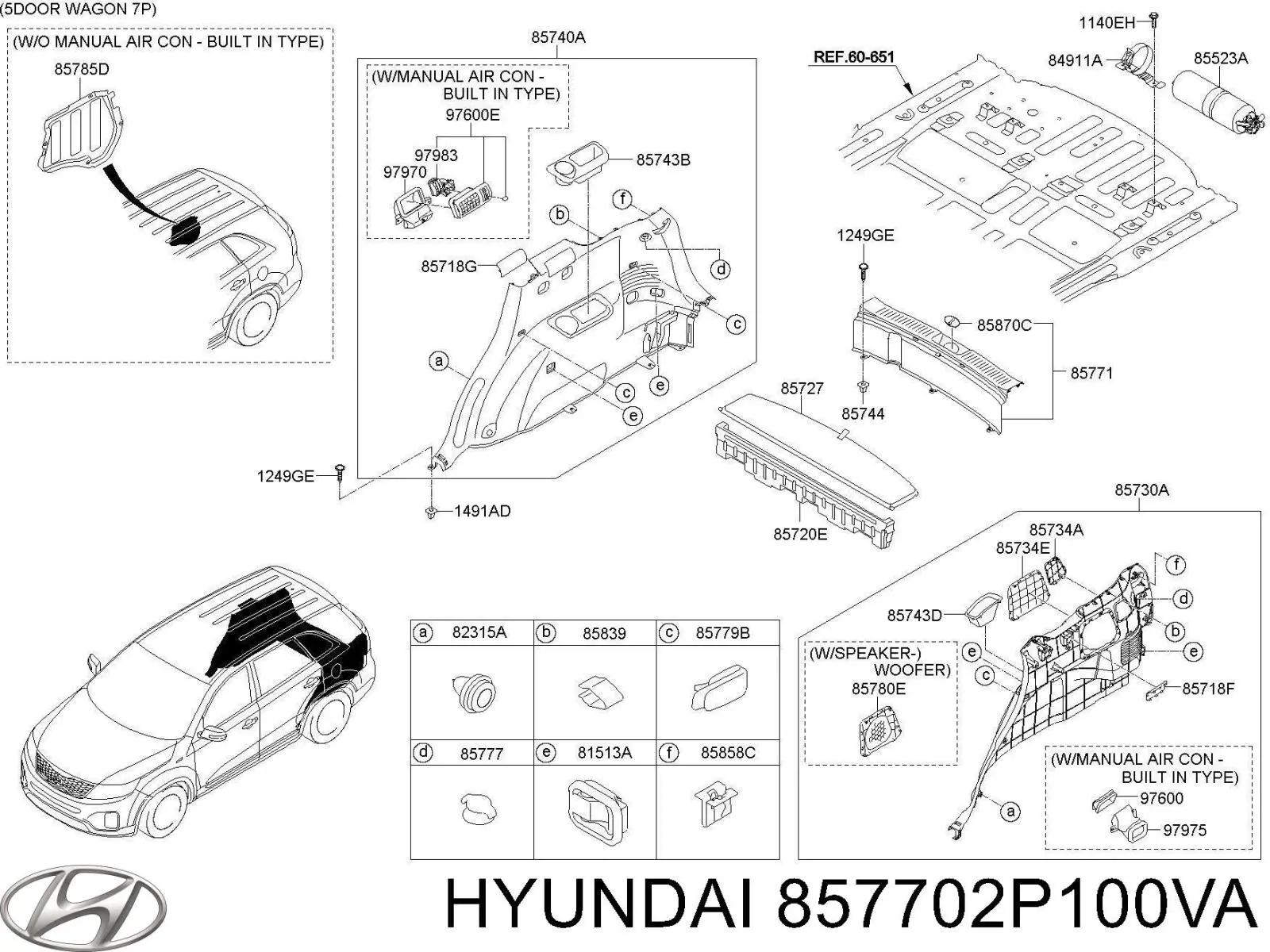  Hyundai/Kia 857702P100VA цена, от 25.34 USD