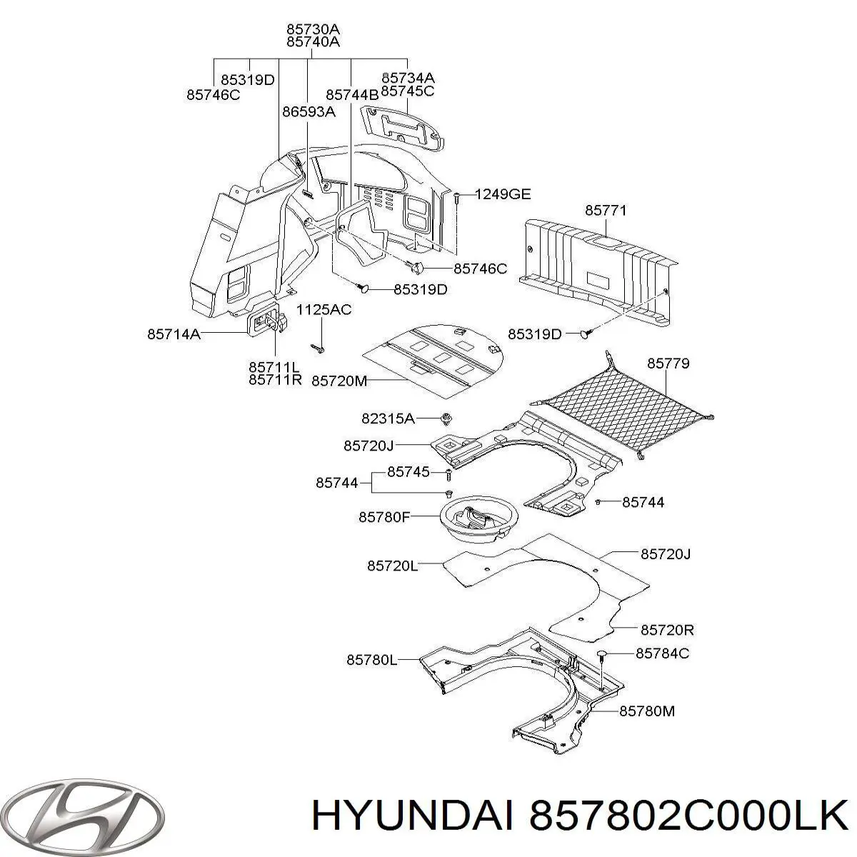 Купить 857802C000LK Hyundai/Kia 