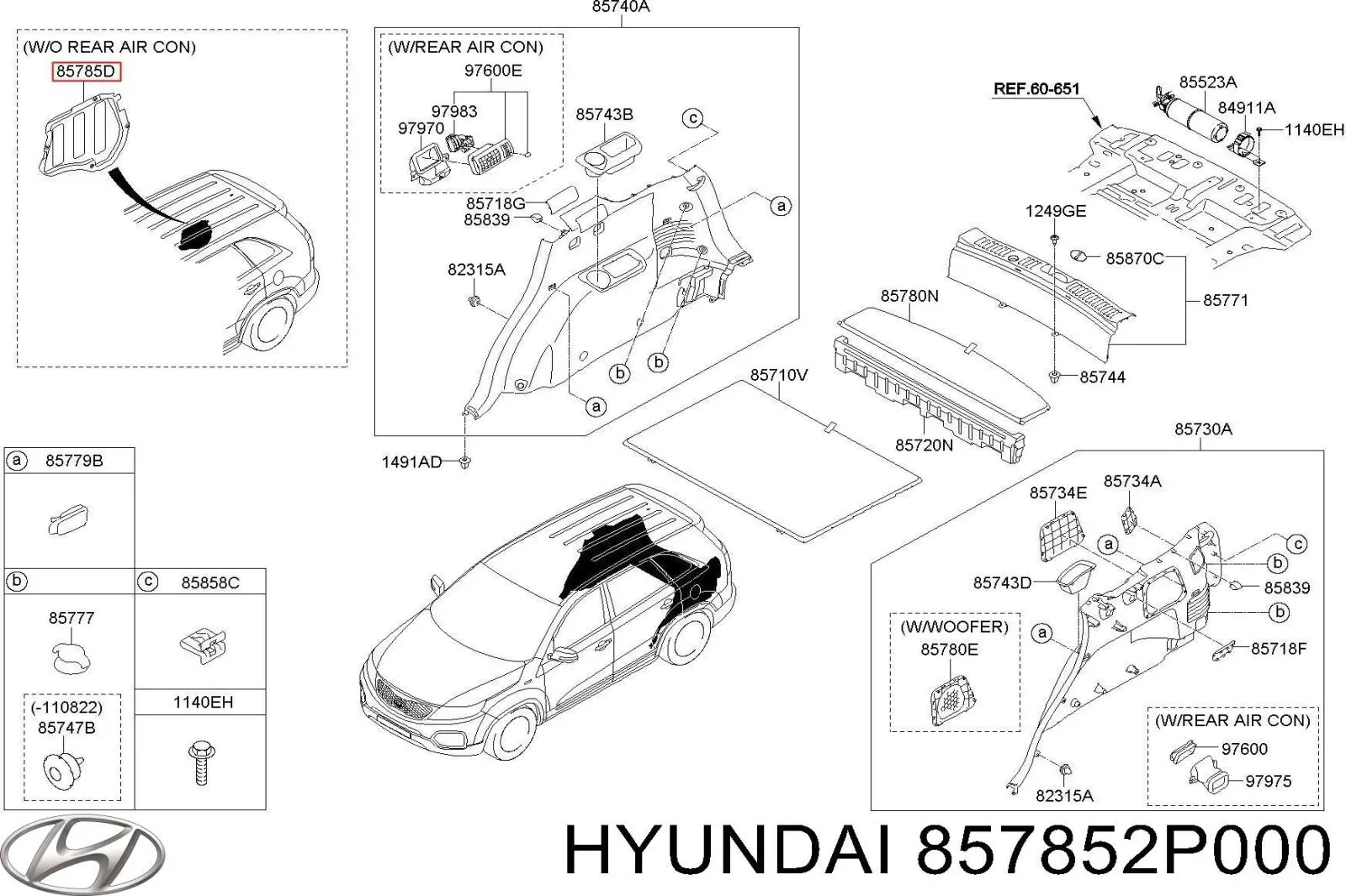 857852P000 Hyundai/Kia 
