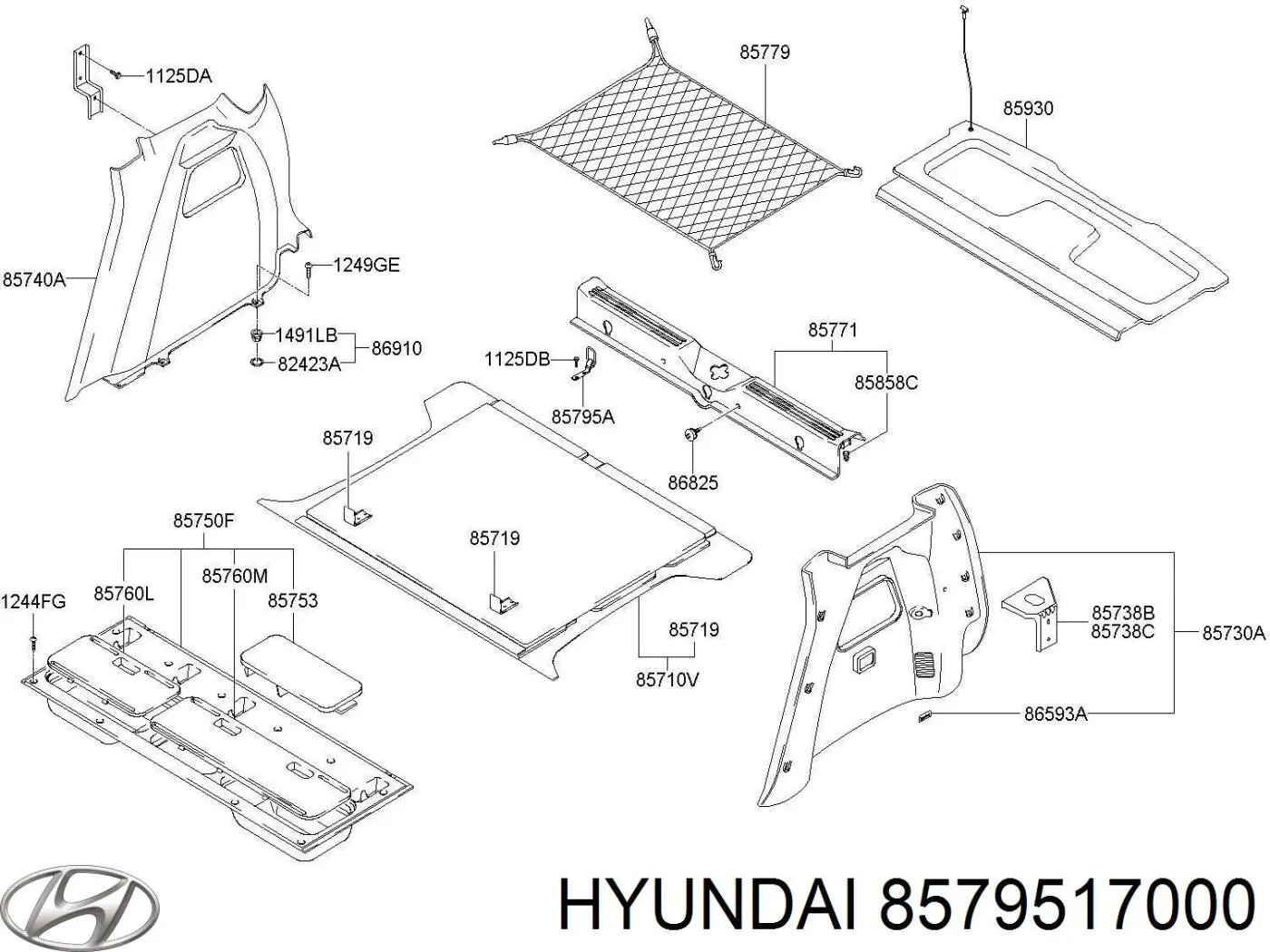  8579517000 Hyundai/Kia