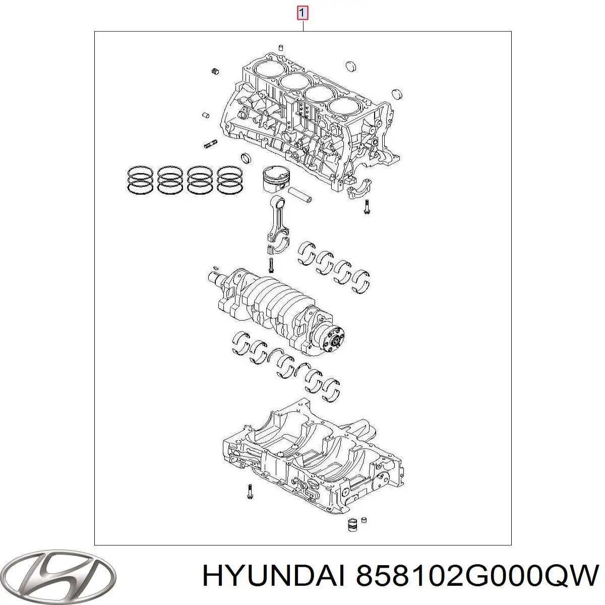  Hyundai/Kia 858102G000QW цена, от 19.69 USD