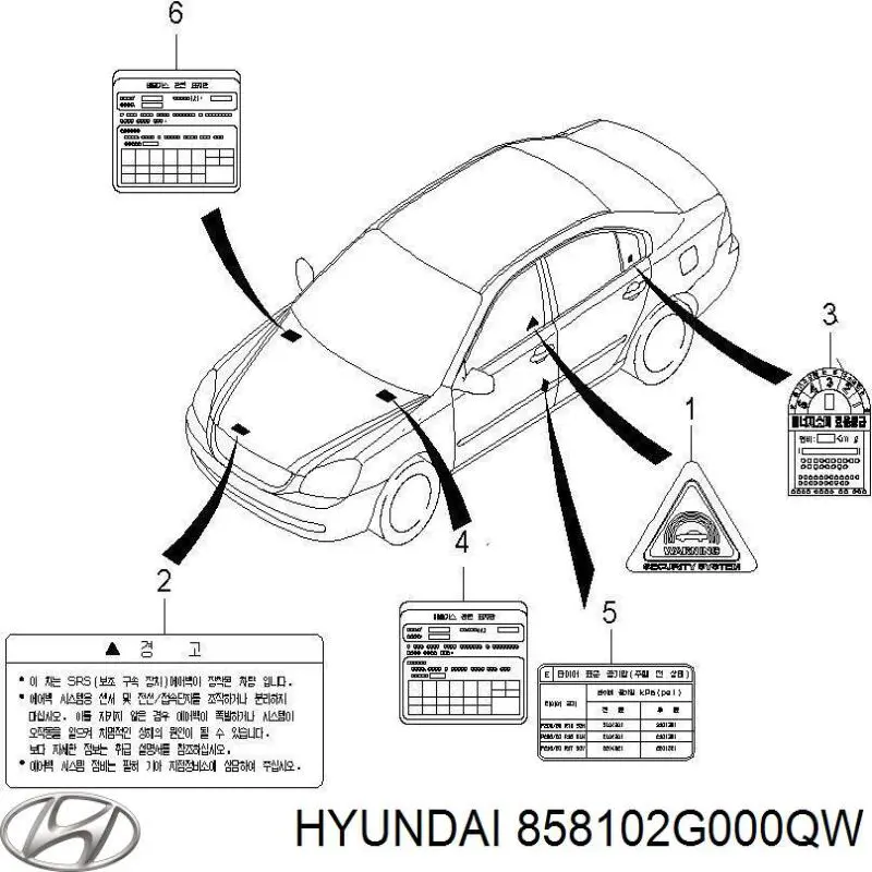 858102G000QW Hyundai/Kia 