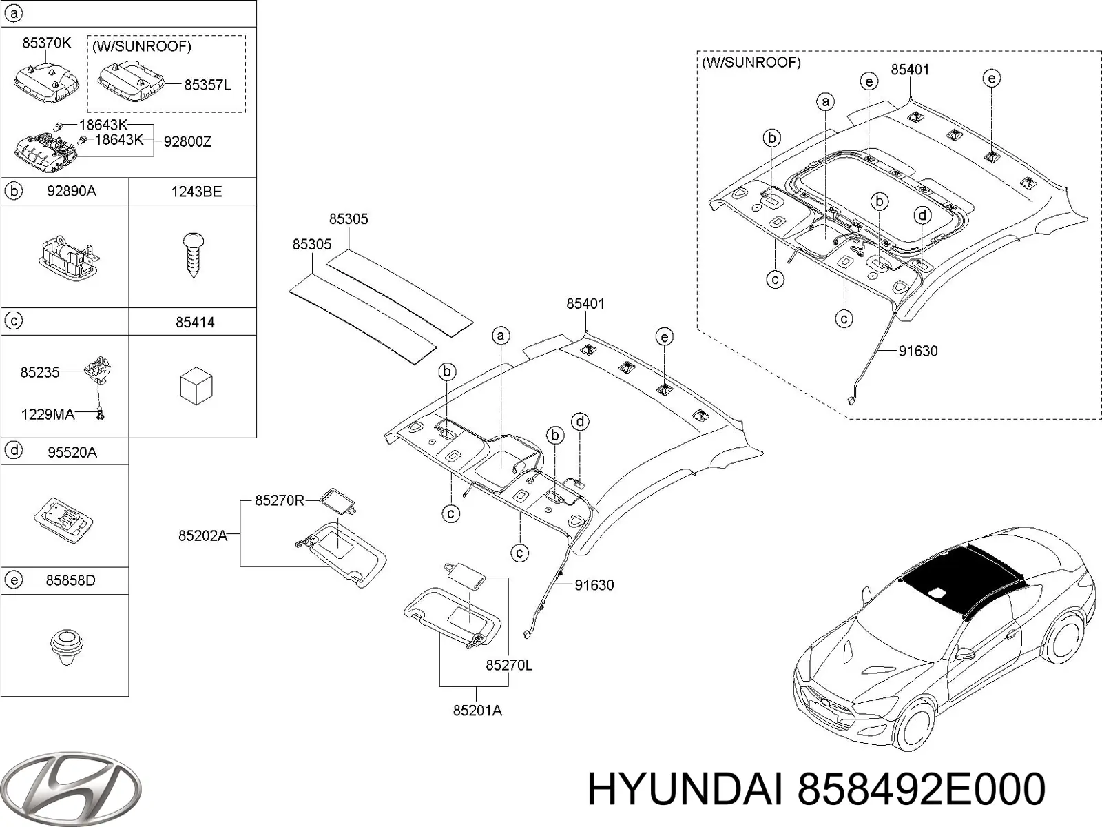 Купить 858492E000 Hyundai/Kia 