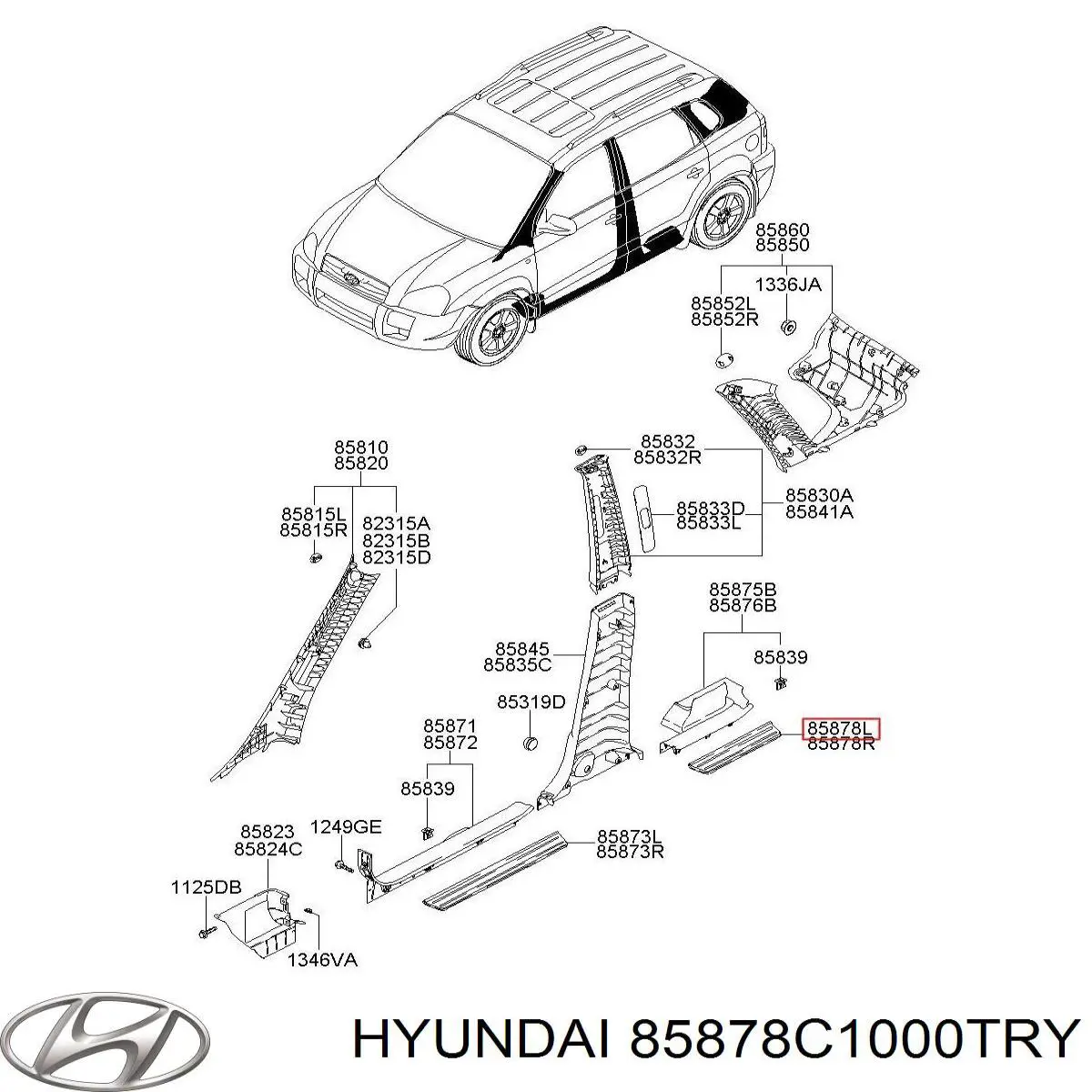 85878C1000TRY Hyundai/Kia 