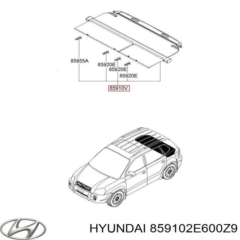 859102E600Z9 Hyundai/Kia 