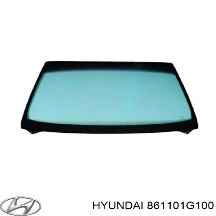 861101G100 Hyundai/Kia стекло лобовое