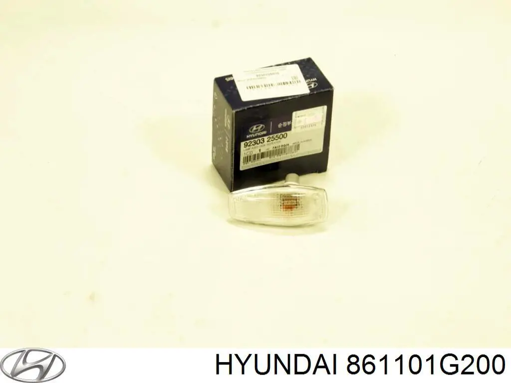 861101G200 Hyundai/Kia стекло лобовое