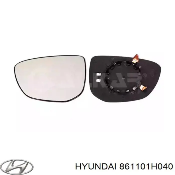 861101H040 Hyundai/Kia стекло лобовое