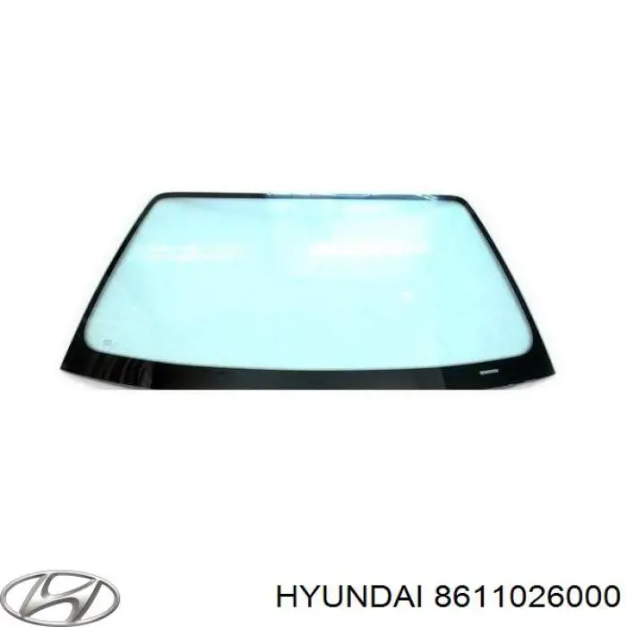 Лобовое стекло на Hyundai Santa Fe I 