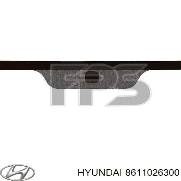 Купить 8611026300 Hyundai/Kia Ветровое стекло