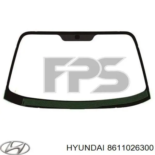 Стекло лобовое Hyundai/Kia 8611026300 цена, от 108.38 USD