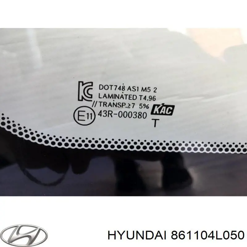 Стекло лобовое Hyundai/Kia 861104L050 цена, от 381.36 USD