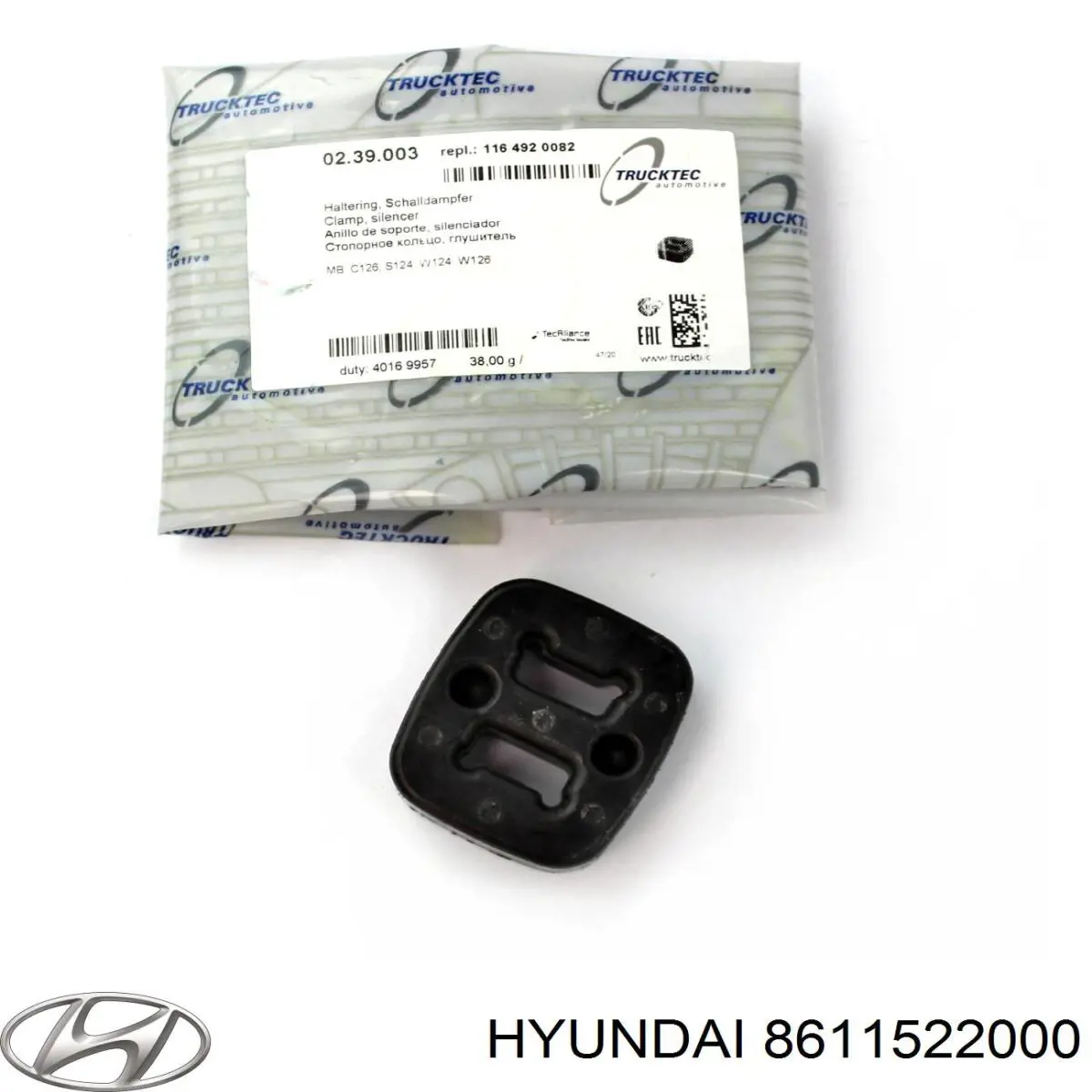 Купить 8611522000 Hyundai/Kia Кронштейн крепления зеркала салона