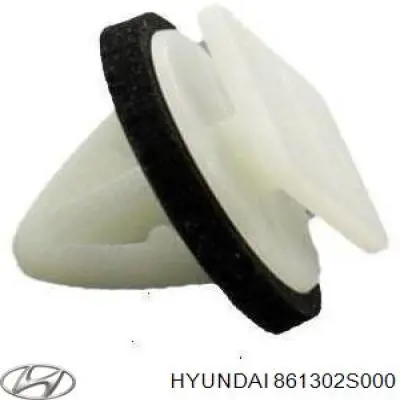 861302S000 Hyundai/Kia молдинг лобового стекла