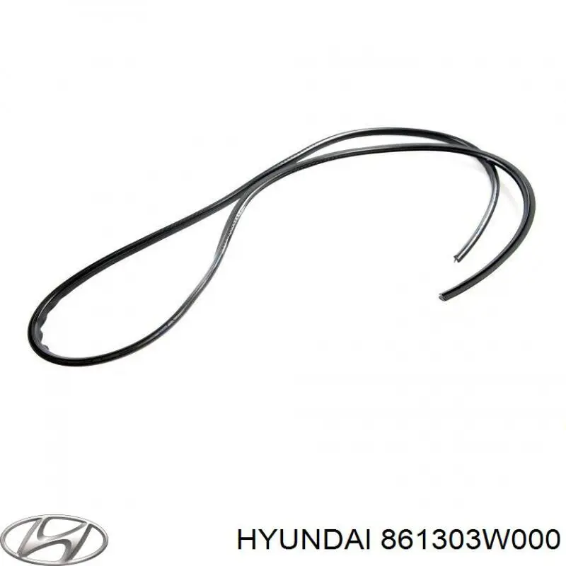 Junta, parabrisas 861303W000 Hyundai/Kia