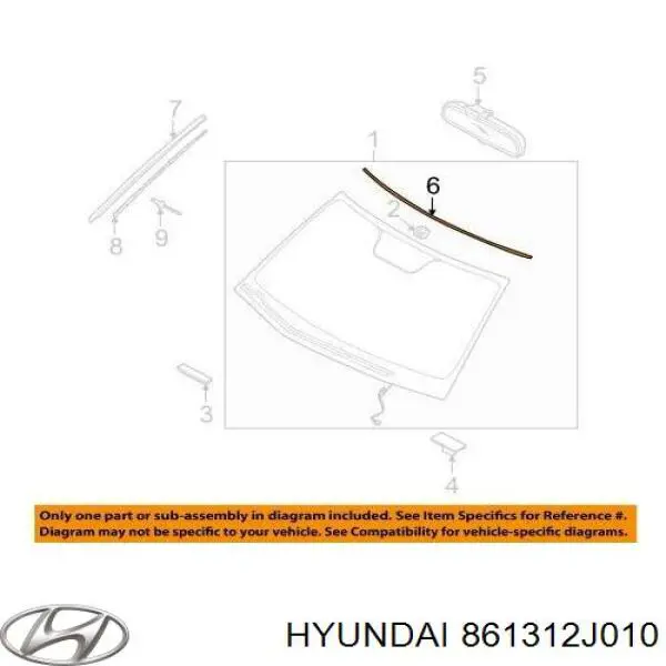  Hyundai/Kia 861312J010 цена, от 55.27 USD