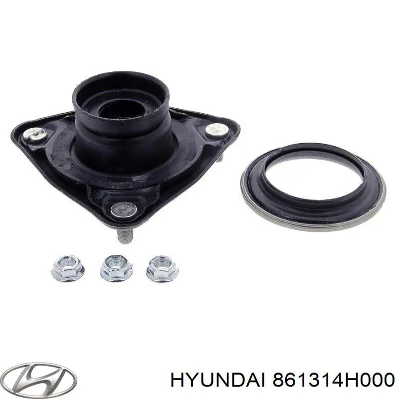 Молдинг ветрового стекла левый Hyundai/Kia 861314H000 цена, от 65.55 USD