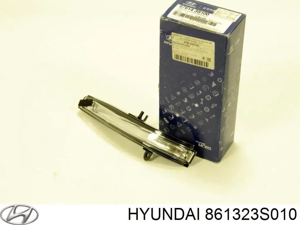 Молдинг лобового стекла правый 861323S010 Hyundai/Kia