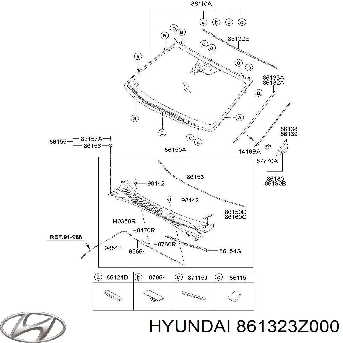  Hyundai/Kia 861323Z000 цена, от 44.27 USD