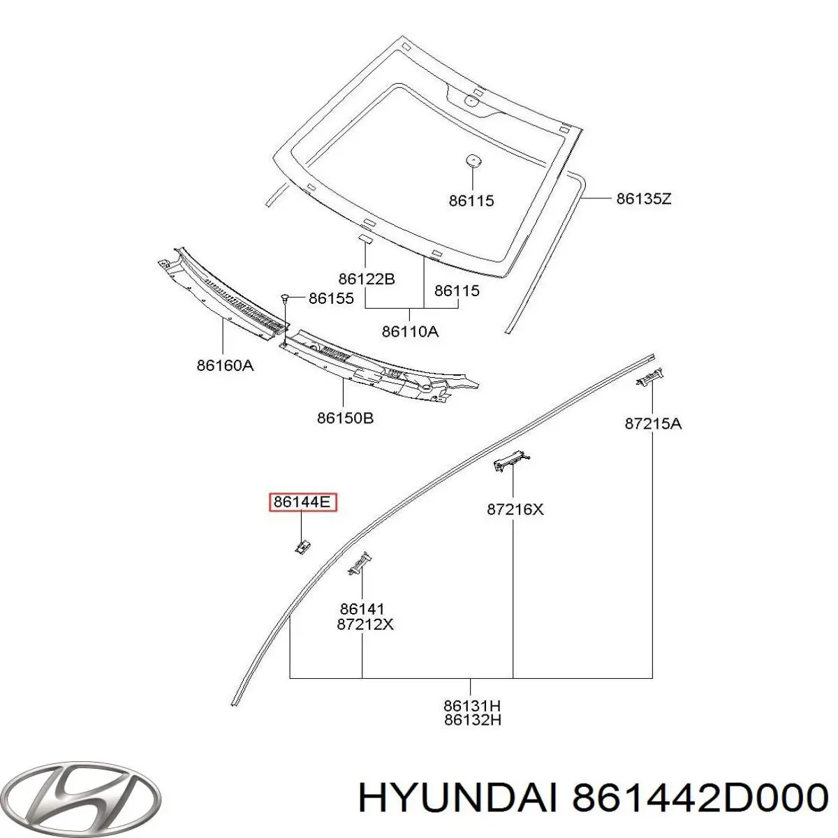 861442D000 Hyundai/Kia 