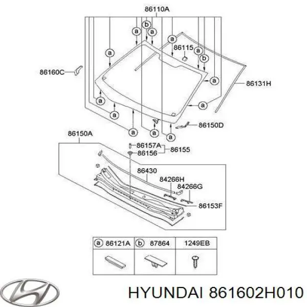  861602H010 Hyundai/Kia