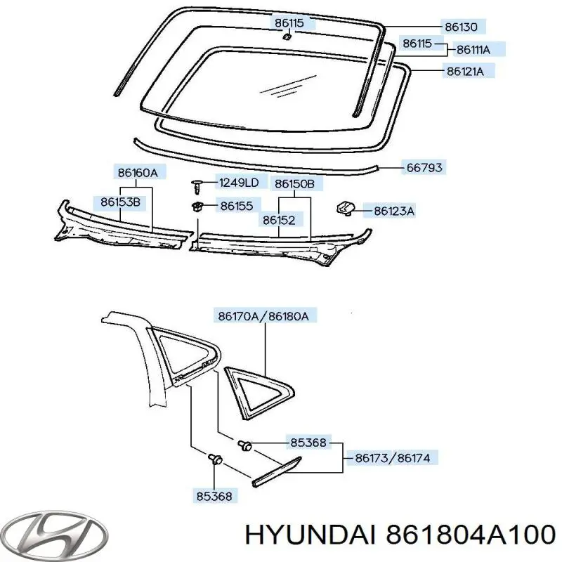 861804A100 Hyundai/Kia 