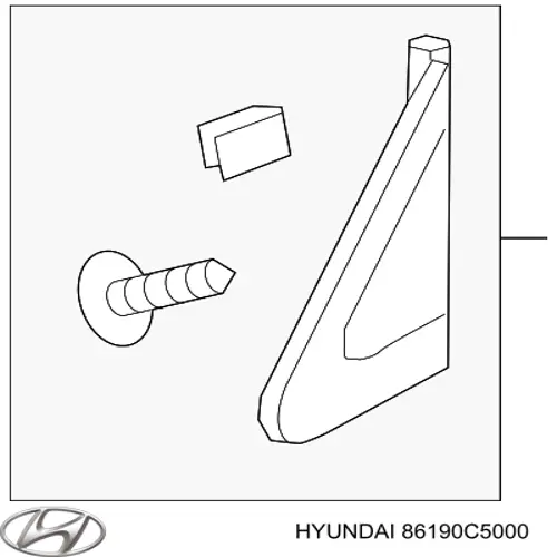  Hyundai/Kia 86190C5000 цена, от 29.14 USD