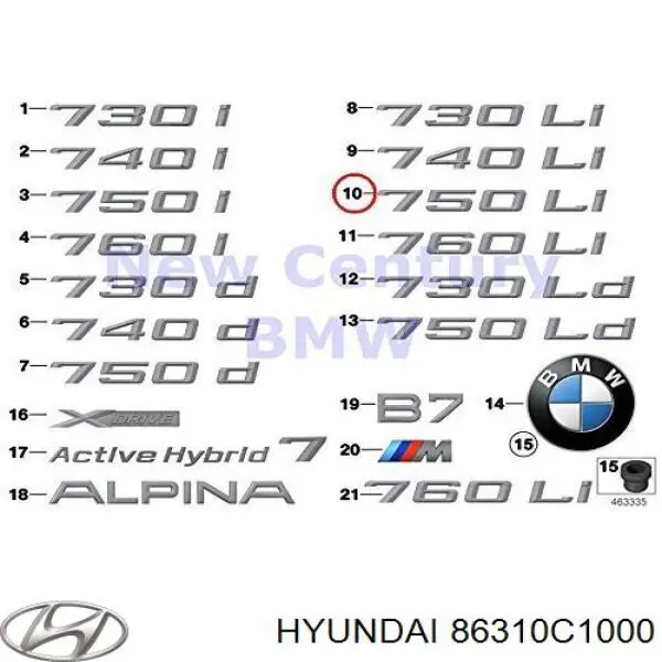 86310C1000 Hyundai/Kia 