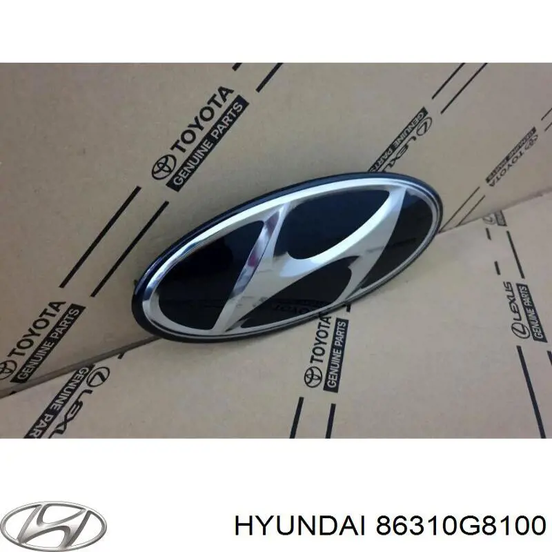 Купить 86310G8100 Hyundai/Kia Эмблема решетки радиатора
