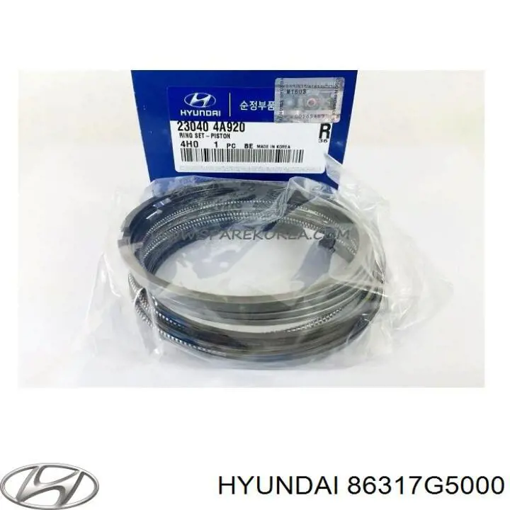  Hyundai/Kia 86317G5000 цена, от 29.35 USD