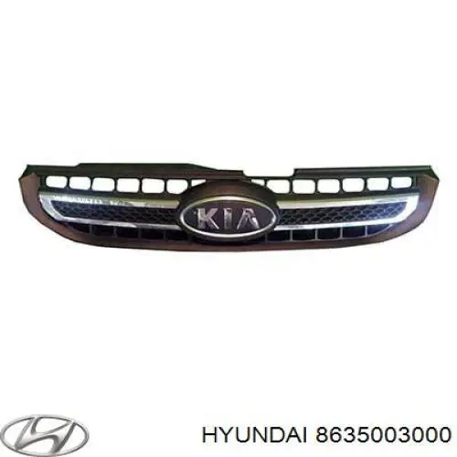 Решетка радиатора JH03STG08007A Market (OEM)