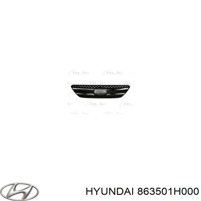  Решетка радиатора KIA Ceed 