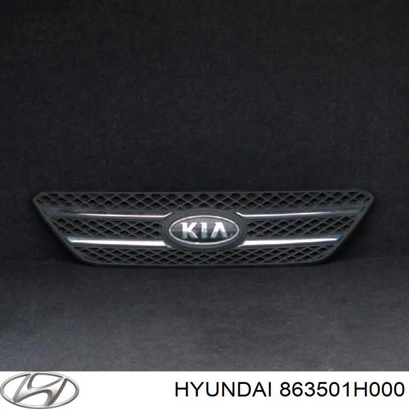 Облицовка радиатора KIA Ceed хэтчбек (ED) (2006 - 2012) цена, от 17.32 USD