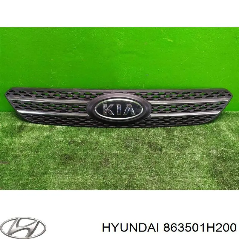 Купить 863501H200 Hyundai/Kia Решетка радиатора