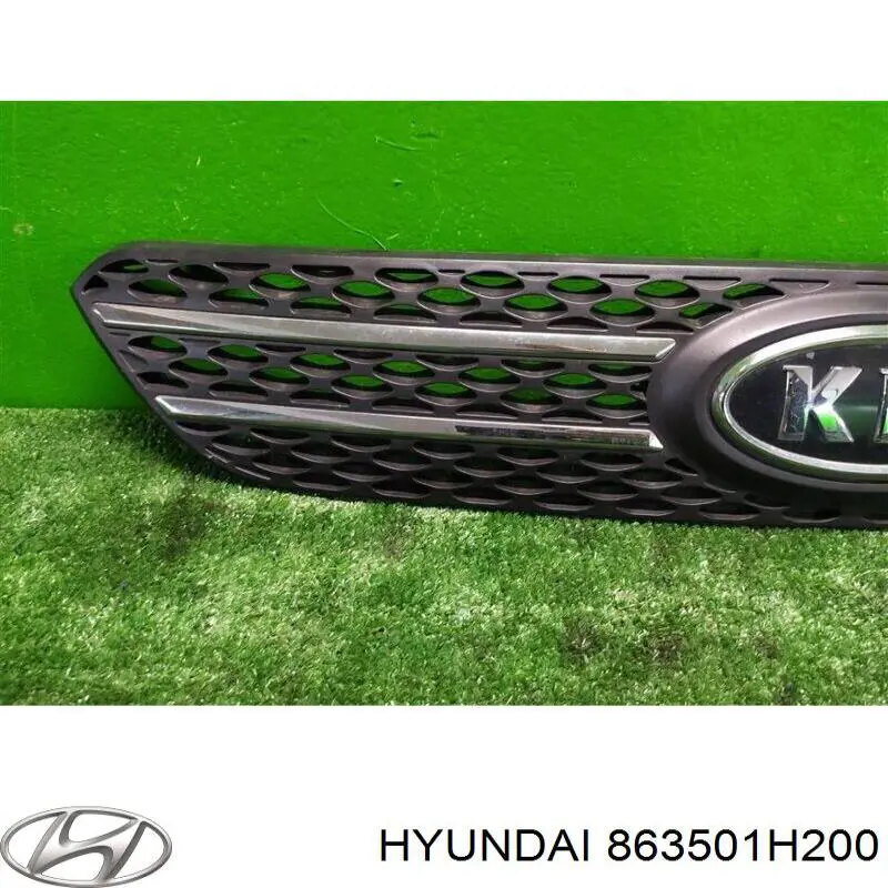 Облицовка радиатора Hyundai/Kia 863501H200 цена, от 42.33 USD