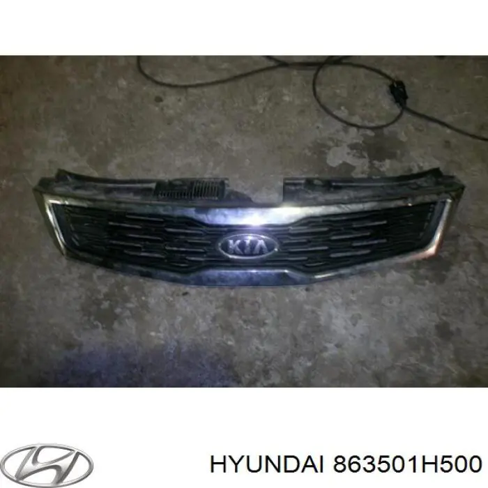 Облицовка радиатора Hyundai/Kia 863501H500 цена, от 69.68 USD