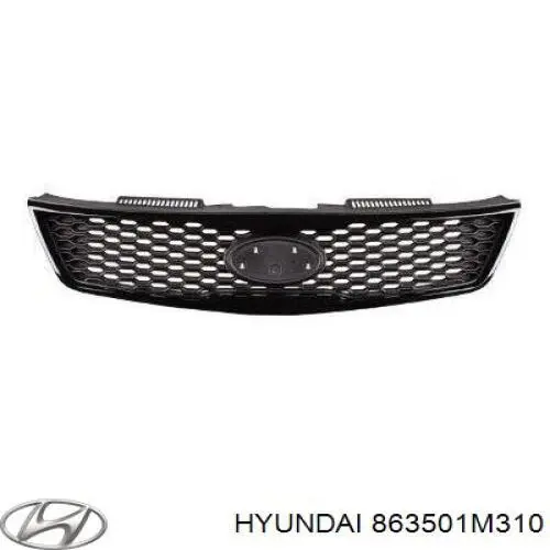 863501M310 Hyundai/Kia Решетка радиатора
