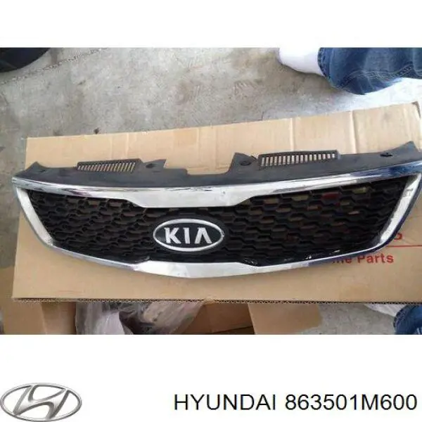 863501M600 Hyundai/Kia Решетка радиатора