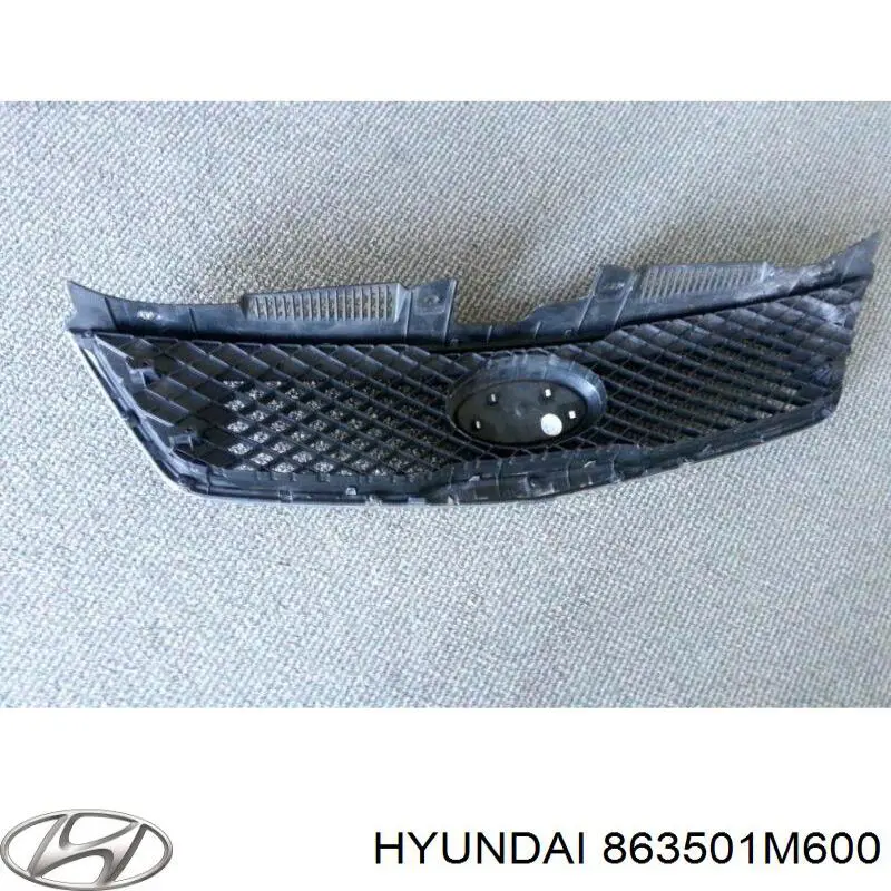 863501M600 Hyundai/Kia grelha do radiador